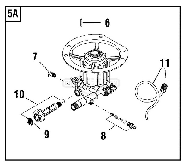 200200 pressure washer pump parts